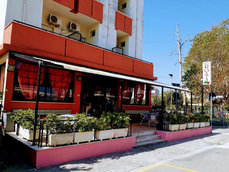 Hotel Rosa リミニ エクステリア 写真